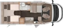Grundriss Tag Knaus L!VE TI PLATINUM SELECTION 650 MEG Modell 2026