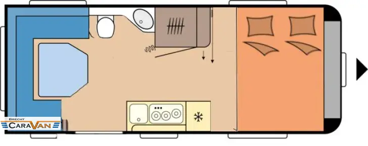 Fahrzeugbild Hobby Maxia 585 UL-R Einzelbetten o.Doppelbett quer #13