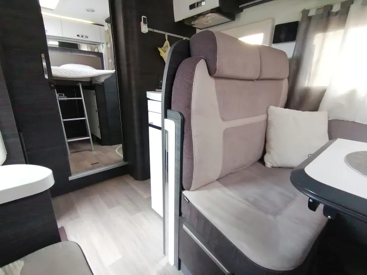 Grundriss Tag Benimar Mileo 263 Vollausstattung, seh