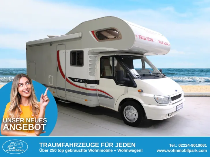 Fahrzeugbild Dethleffs Fortero A 6785/Etagenbetten/2xKlima/Markise/DPF #1