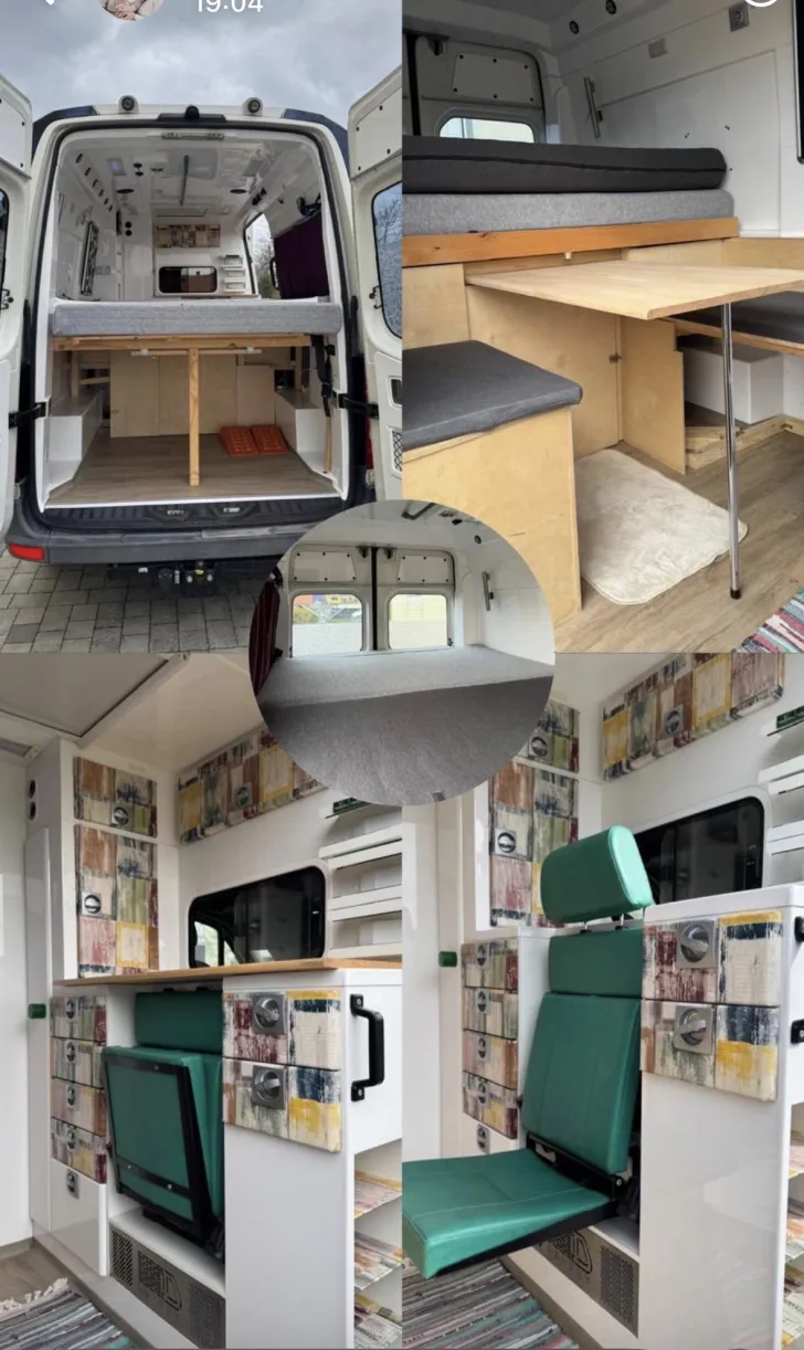 Grundriss Tag VW Crafter 2.5-l-TDI