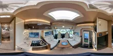 360° Innenansicht Mobilvetta K. Yacht Tekno Line 90*Lithium*Uvm.
