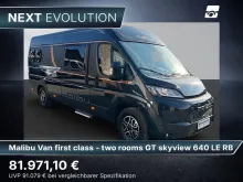 Fahrzeugbild Malibu Van first class - two rooms GT skyview 640 LE RB Fiat (725) #1