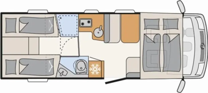 Fahrzeugbild Dethleffs Trend I 7057 EB *Dach-Klima*Solar+Lithium*AHK* #40