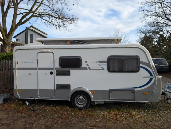 Fahrzeugbild Hymer Eriba Feeling 380 Etagenbett Heck, Hub #1