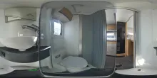 360° Innenansicht Adria Coral Axess 600 SL Zus.-Luftfeder|ZV|6 KW-Hzg.