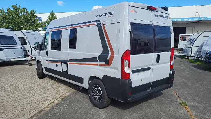 Frontal Hinten Weinsberg CaraBus 600 ME EDITION [FIRE] Automatik, Paket auto. Fahren