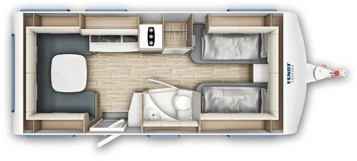Grundriss Tag Fendt Tendenza 515 SG Vollausstattung !!!
