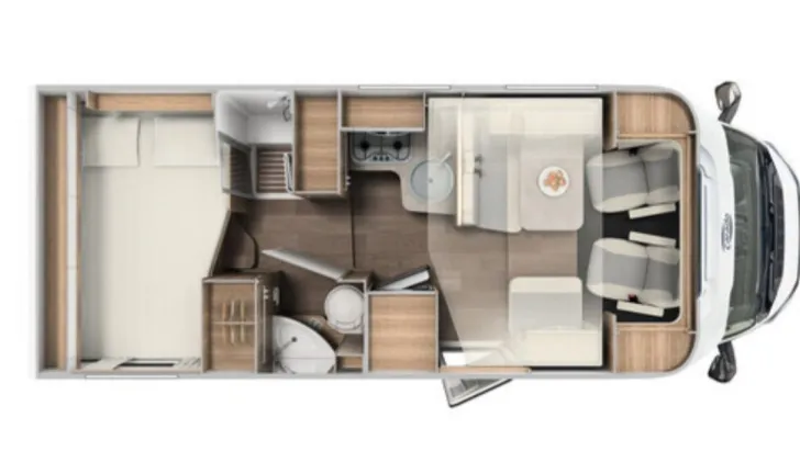 Grundriss Tag Carado T 334 T334-TOP Zust