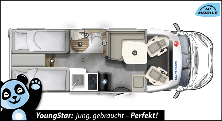Fahrzeugbild Eura Mobil Profila T 660 EB *SCHAUSONNTAG 11-16 Uhr* #3