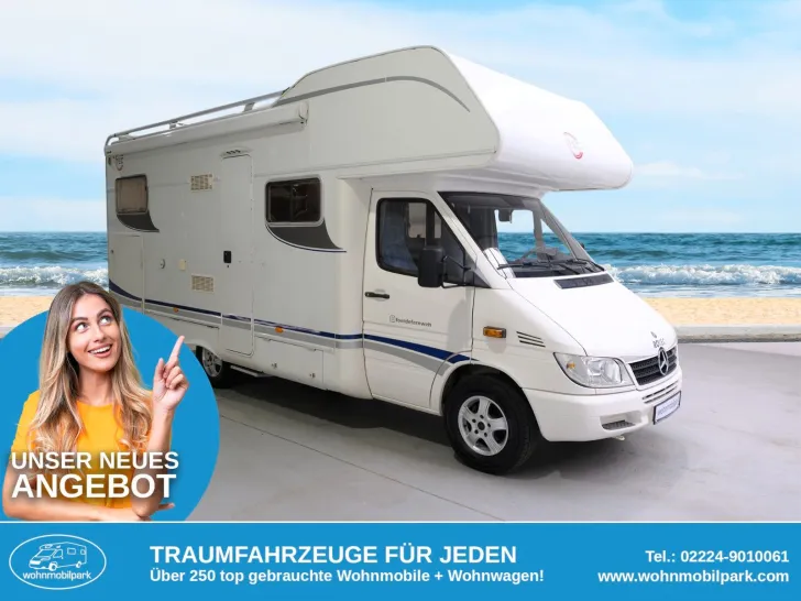 Fahrzeugbild Rotec 6805/Festbett/Garage/Klima/Markise/DPF #1