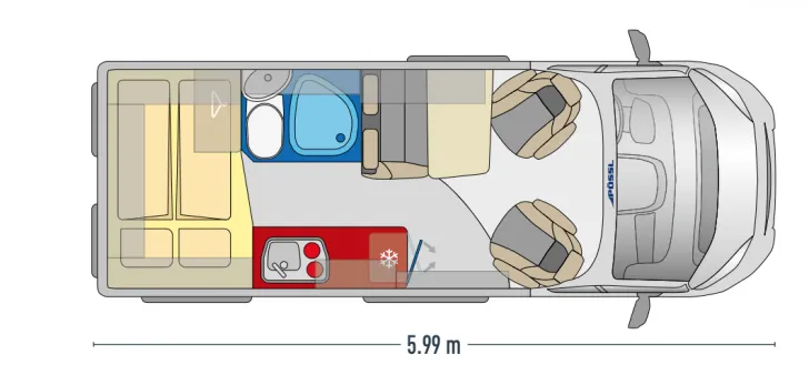 Grundriss Nacht Pössl D-Line 2Win S Plus stromautark, winterf