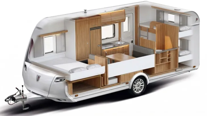 Grundriss Tag Tabbert Rossini 490 DM 2,3 FINEST EDITION Mover, Autark,SAT/TV