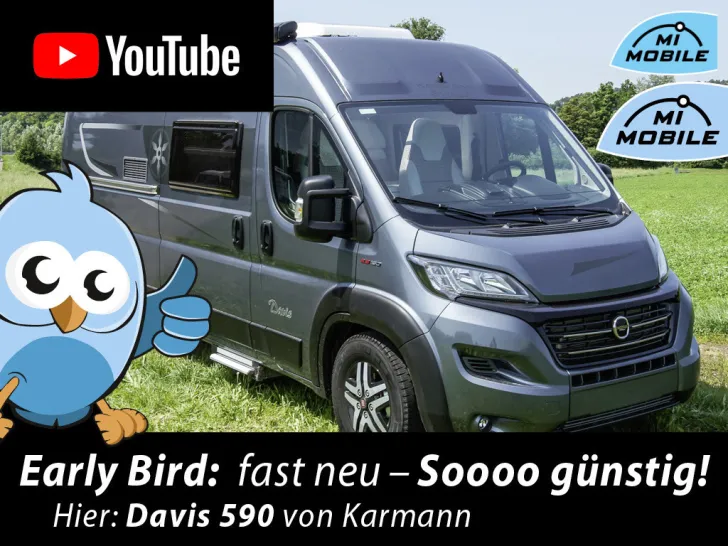 Fahrzeugbild Karmann Mobil Davis 590 TS *SCHAUSONNTAG 11-16 UHR* #1