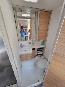 Grundriss Tag Dethleffs Generation 515 LE Neuwertig