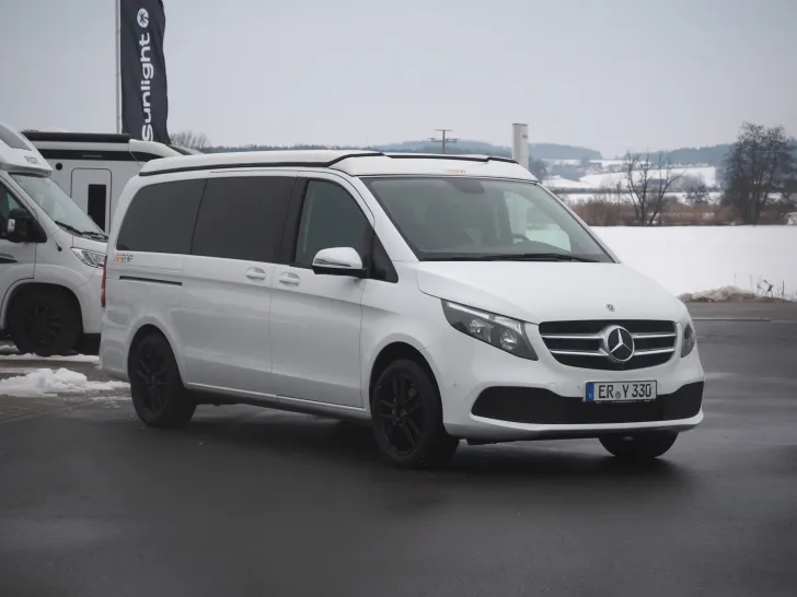 Fahrzeugbild Pössl VANSTAR V-Klasse 250d, Allrad, Campbox, Nav #2