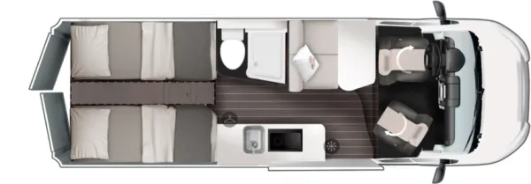 Tagesgrundriss Roller Team LIVINGSTONE GO DUO