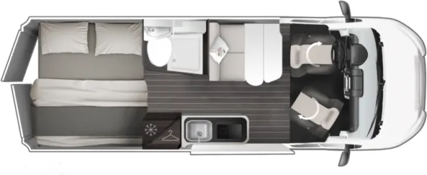 Tagesgrundriss Roller Team LIVINGSTONE Sport 2