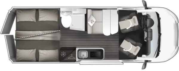 Tagesgrundriss Roller Team LIVINGSTONE Sport 5