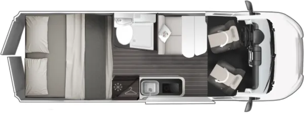 Tagesgrundriss Roller Team LIVINGSTONE Sport DUO XL