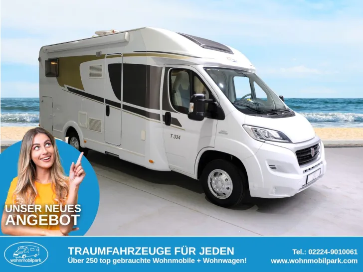 Fahrzeugbild Carado T 334/Festbett+Hubbett/Klima/Markise/Finanz. #1