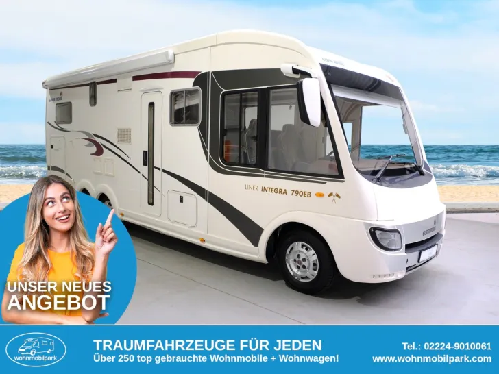 Fahrzeugbild Eura Mobil Integra-Liner 790EB/Automatik/Einzelbetten+Hub. #1