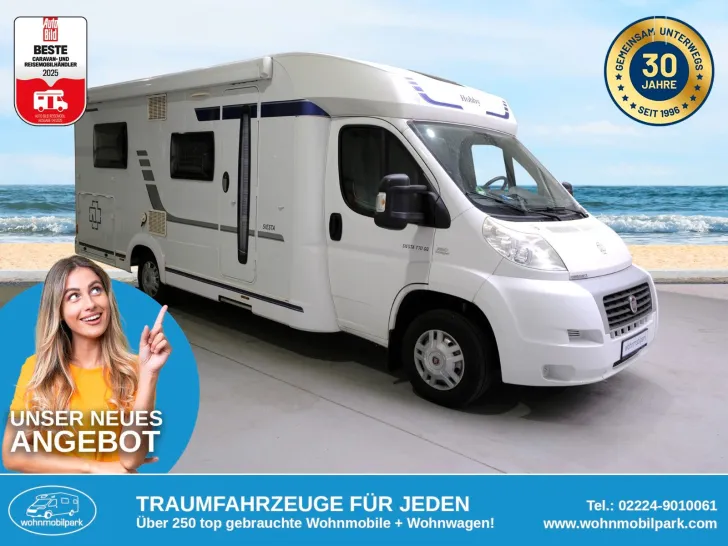 Fahrzeugbild Hobby Siesta T 70 GQ/Queensbett/Klima/Markise/AHK #1