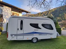 Fahrzeugbild Hobby La Vita bionda 440 SF gut gepflegt, Tierfr #1