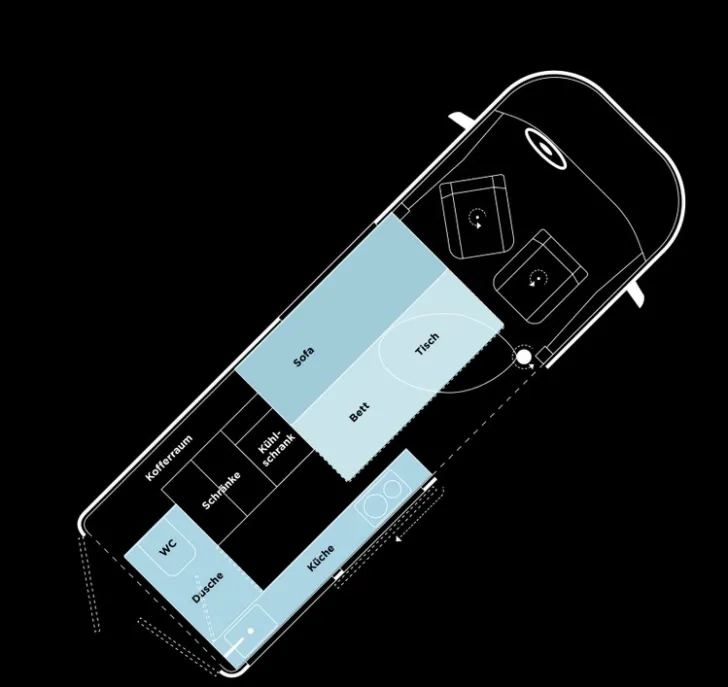 Grundriss Nacht Fiat Ducato Joy Rider