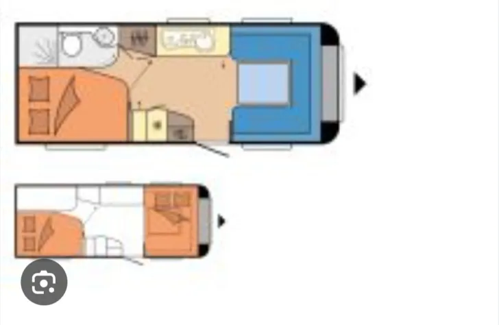 Grundriss Tag Hobby Prestige 540 FU