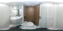 360° Innenansicht Carado pro A 132 Markise|Fahrradträger|Alkoven|4Schlafp