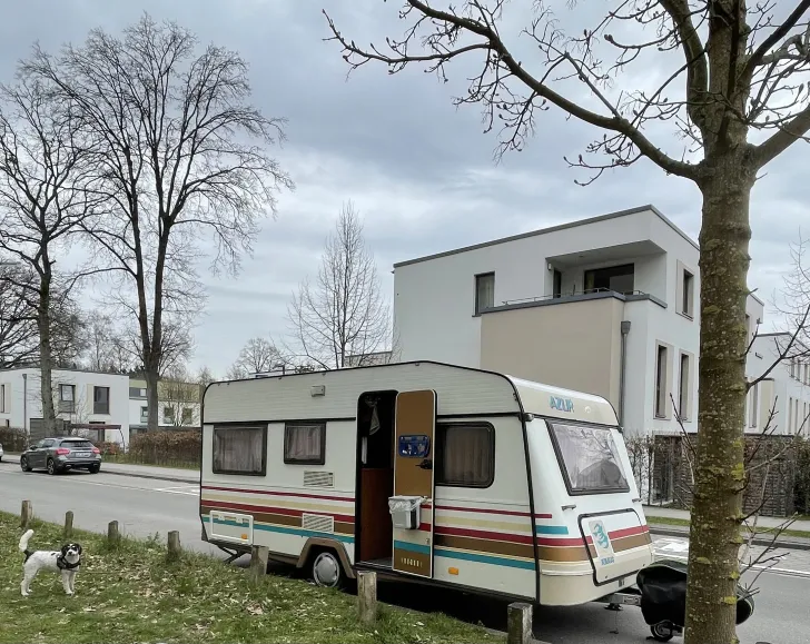 Grundriss Tag Knaus Azur 450 Autark