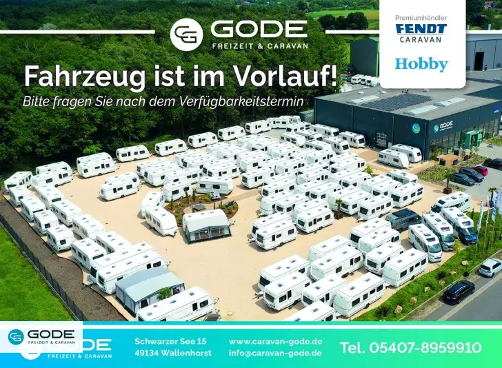 Fahrzeugbild Hobby De Luxe 460 SL/Bettverbreitung/Ambientebeleuchtu #1