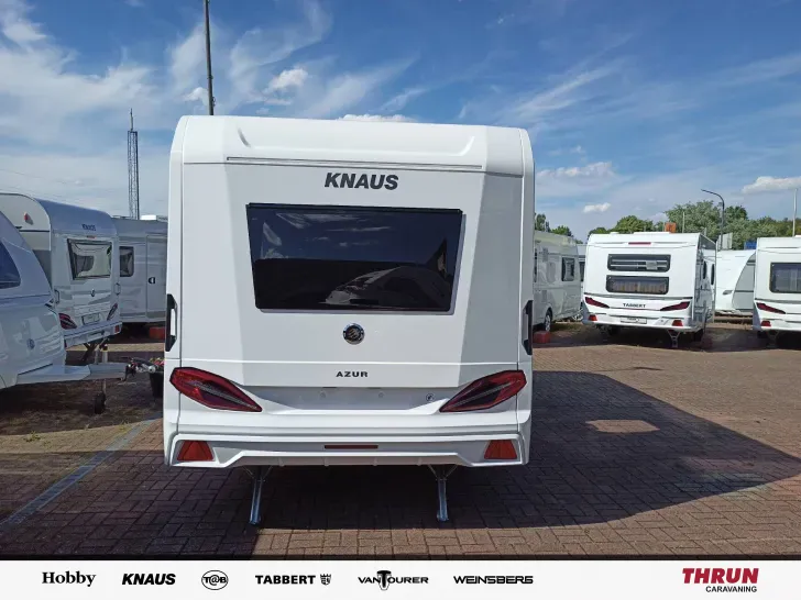 Frontal Hinten Knaus Azur 500 FU mit Dachklimaanlage