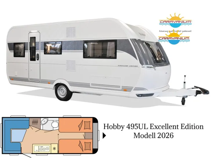 Fahrzeugbild Hobby Excellent Edition 495 UL *AKTION*M26*BETTV. #1