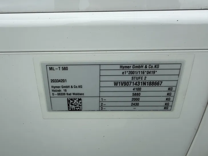 Fahrzeugbild Hymer ML-T 580 Allrad, Automatik,Luftfederung #23