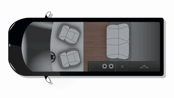 Grundriss Tag Crosscamp EXPLR 5.0 F Opel