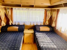 Grundriss Nacht Dethleffs Camper 470 V gut gepflegt, inkl.