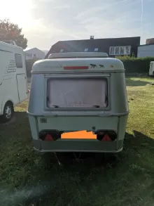 Grundriss Nacht Hymer Eriba Touring Puck 120 sehr gut gepflegt un