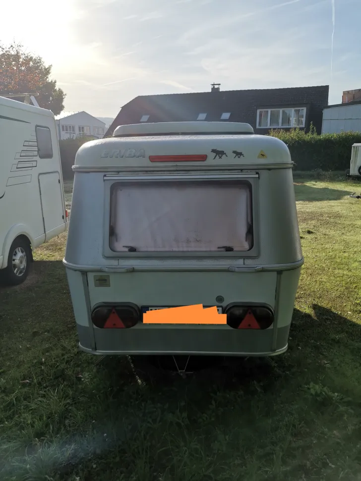 Grundriss Nacht Hymer Eriba Touring Puck 120 sehr gut gepflegt un