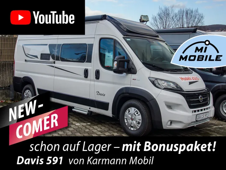 Fahrzeugbild Karmann Mobil Davis 591 Lifestyle *SCHAUSONNTAG 11-16 Uhr* #1