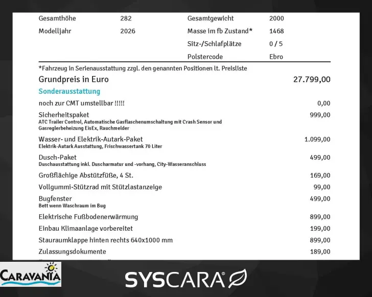 Fahrzeugbild Dethleffs Summer Edition 530 FSK #1