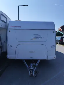 Grundriss Tag Dethleffs Camper 560 SK Gut gepflegt