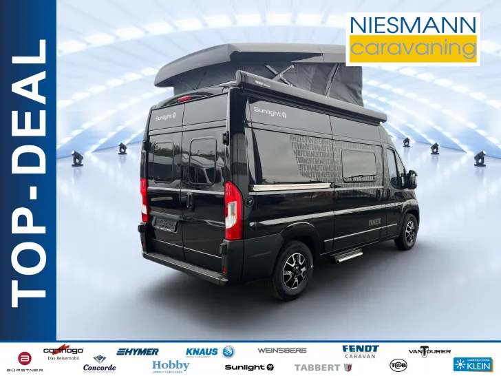 Fahrzeugbild Sunlight Camper Van CLIFF 540 Vanlife Schwarz metallic #4