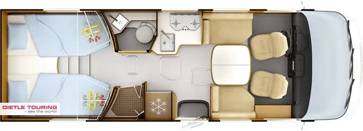Grundriss Tag Rapido Serie 80dF 8066dF Ultimate Line