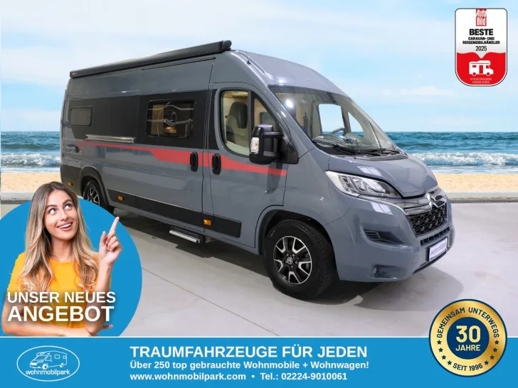Fahrzeugbild Pilote V 630 X-Edition/1.Hand/Einzelbetten/Solar/Klima #1