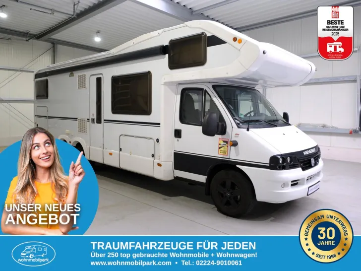 Fahrzeugbild Weinsberg Orbiter 790MQ/Festbett/Garage/2xKlima/Hubstützen #1