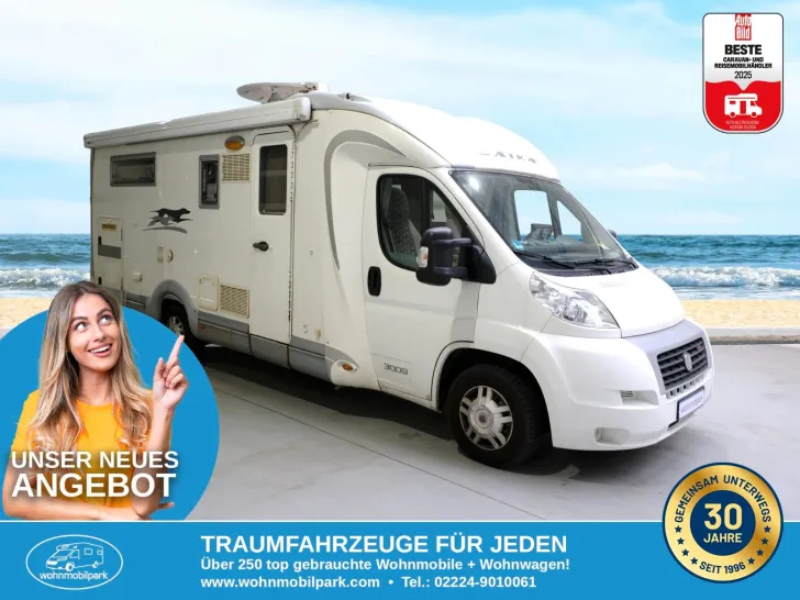 Fahrzeugbild Laika Kreos 3009/Einzelbetten/Garage/Klima/Solar/AHK #1