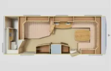 Grundriss Tag Fendt Platin 650 TFD gepflegt winterfest