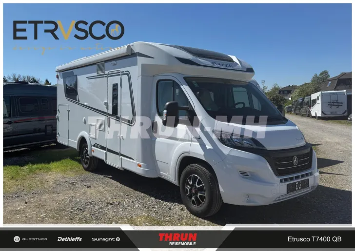 Fahrzeugbild Etrusco T 7400 QB | SAT | SOLAR | LUFTFEDER | HUBBETT #3